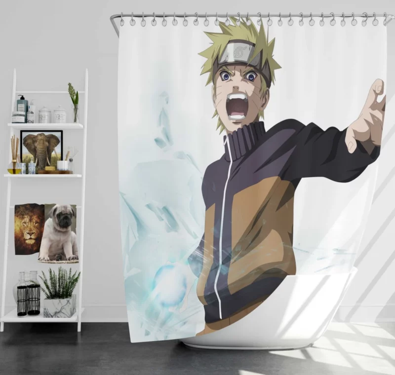 Naruto Heroic Destiny Anime Shower Curtain