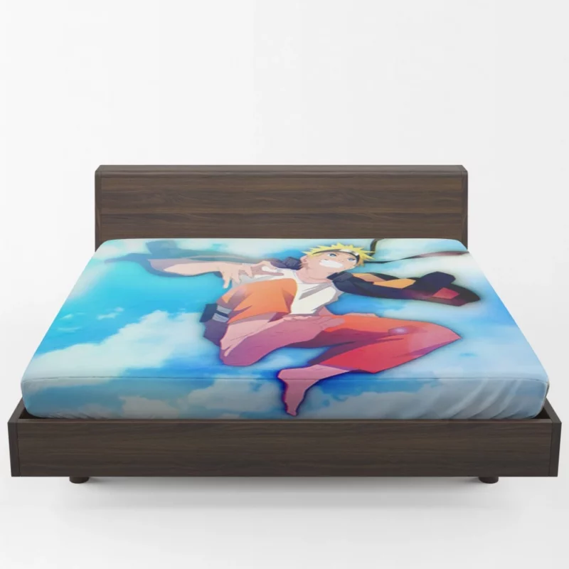 Naruto Heroic Exploits Anime Fitted Sheet 1