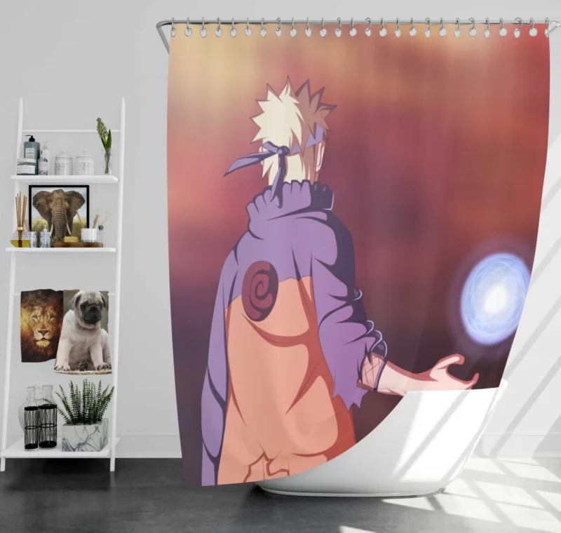 Naruto Immortal Quest Anime Shower Curtain