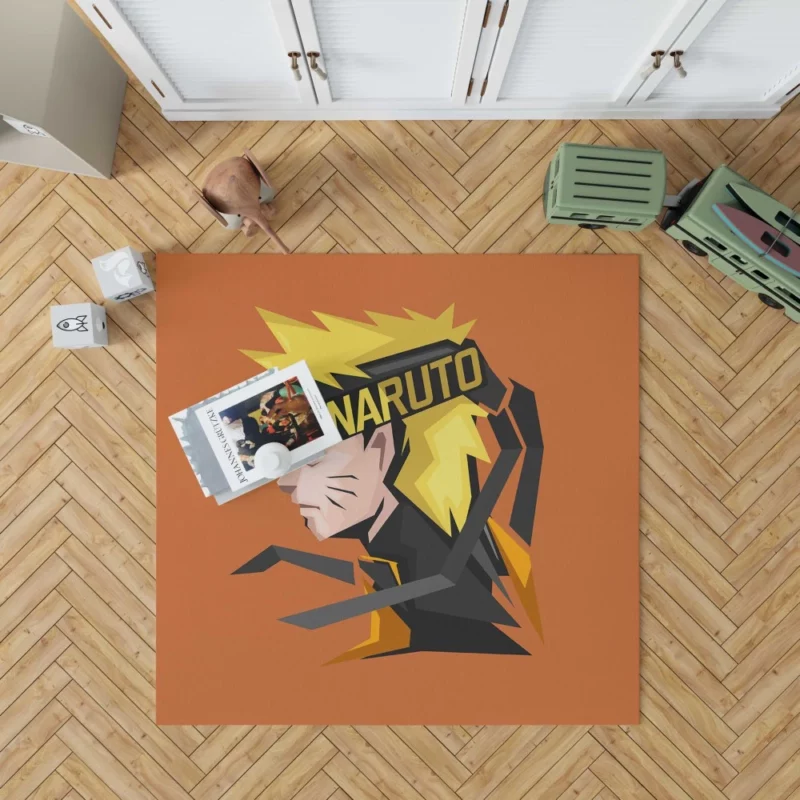 Naruto Impactful Path Anime Rug