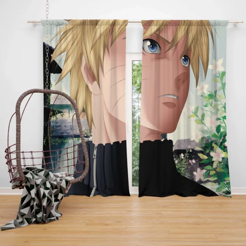 Naruto Indomitable Will Anime Curtain