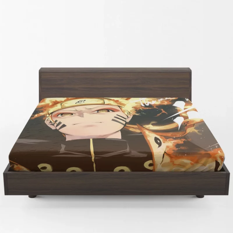 Naruto Inspirational Journey Anime Fitted Sheet 1