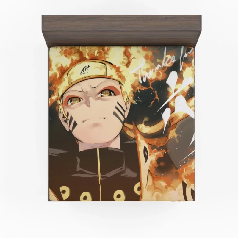 Naruto Inspirational Journey Anime Fitted Sheet