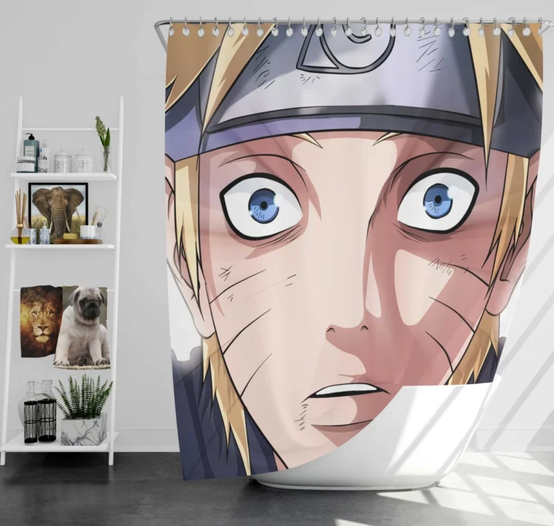 Naruto Inspiring Tale Anime Shower Curtain