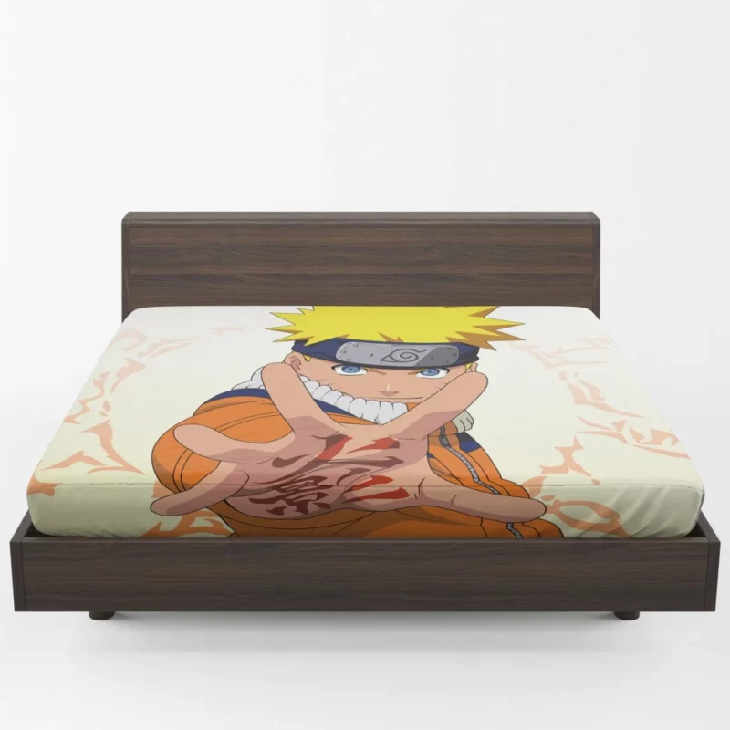 Naruto Legacy Lives On Anime Fitted Sheet 1