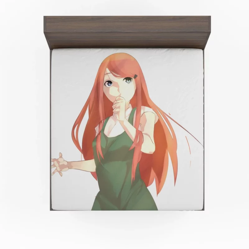 Naruto Mother Kushina Uzumaki Anime Fitted Sheet