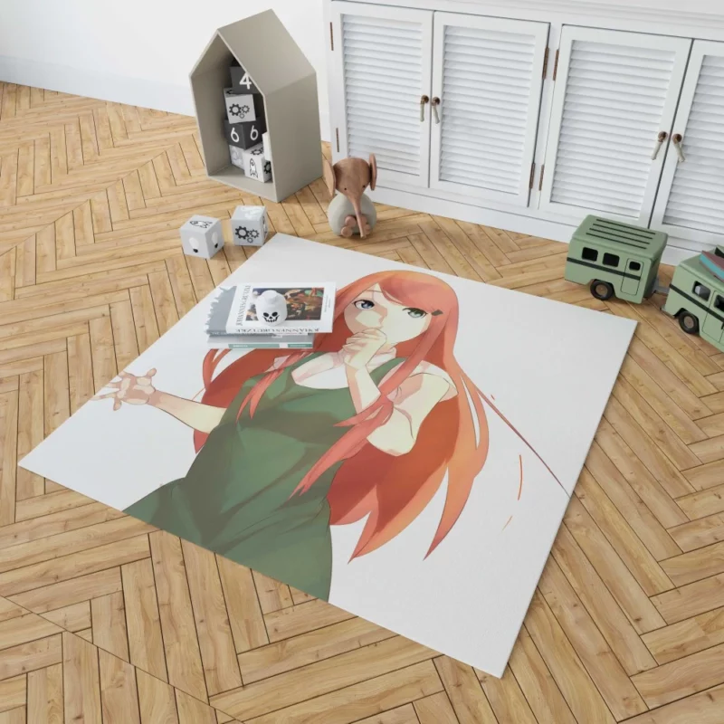 Naruto Mother Kushina Uzumaki Anime Rug 1