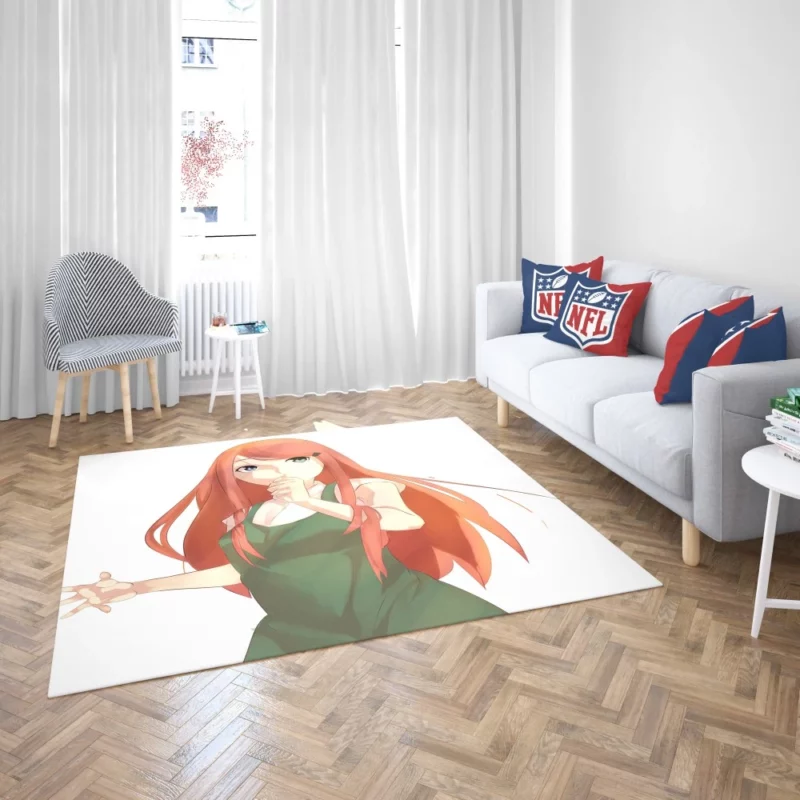 Naruto Mother Kushina Uzumaki Anime Rug 2