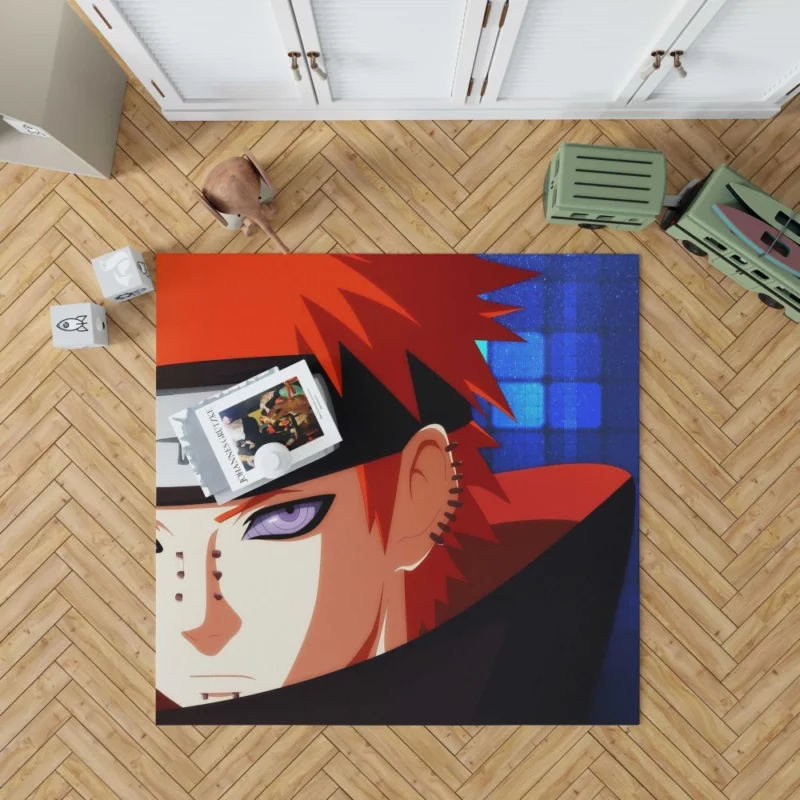 Naruto Pain Yahiko Saga Anime Rug