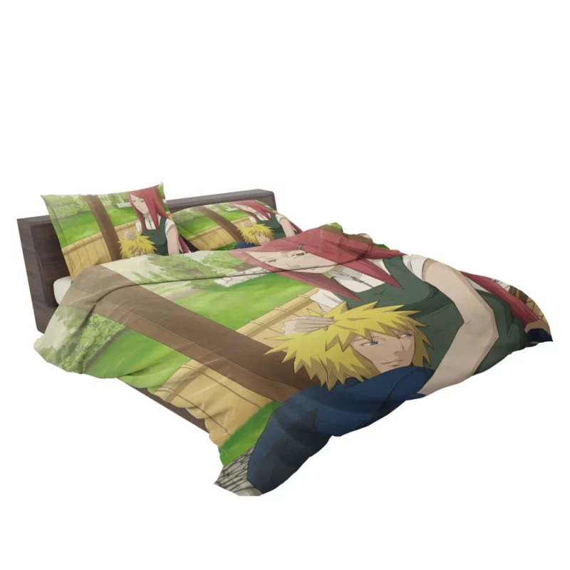 Naruto Parents Minato and Kushina Anime Bedding Set 2