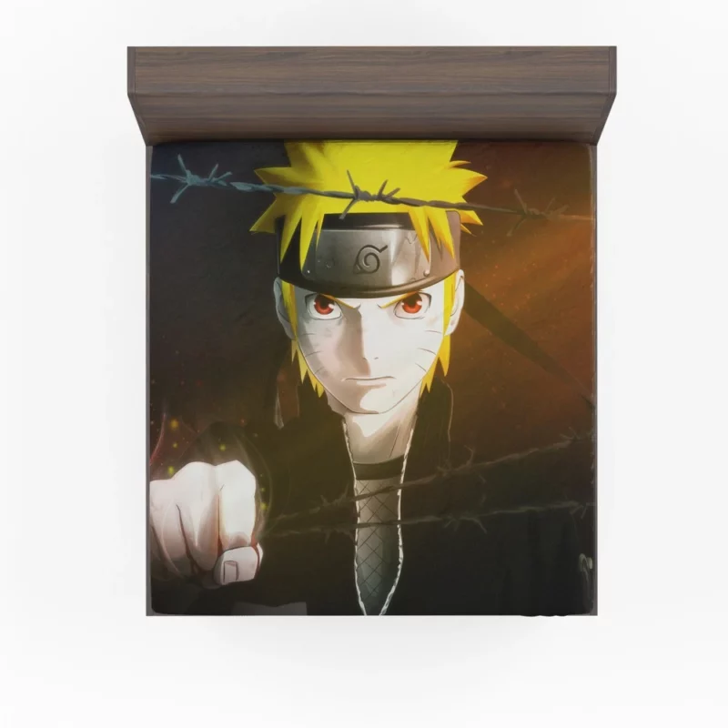 Naruto Perseverance Anime Fitted Sheet