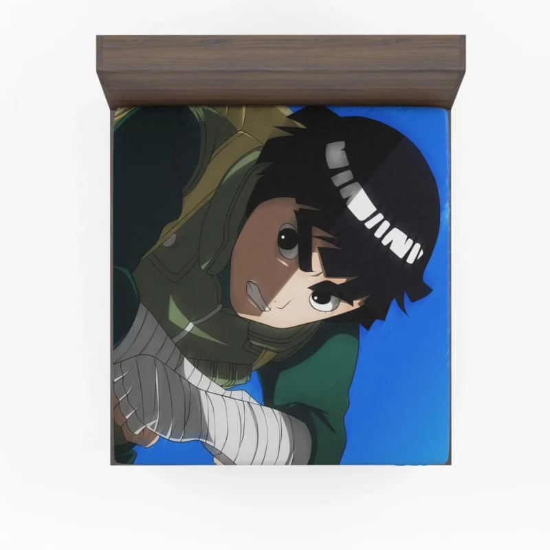 Naruto Rock Lee Gates Unleashed Anime Fitted Sheet