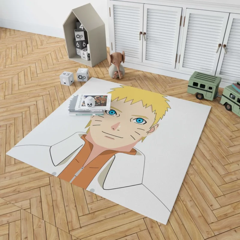 Naruto Smiling Determination Anime Rug 1