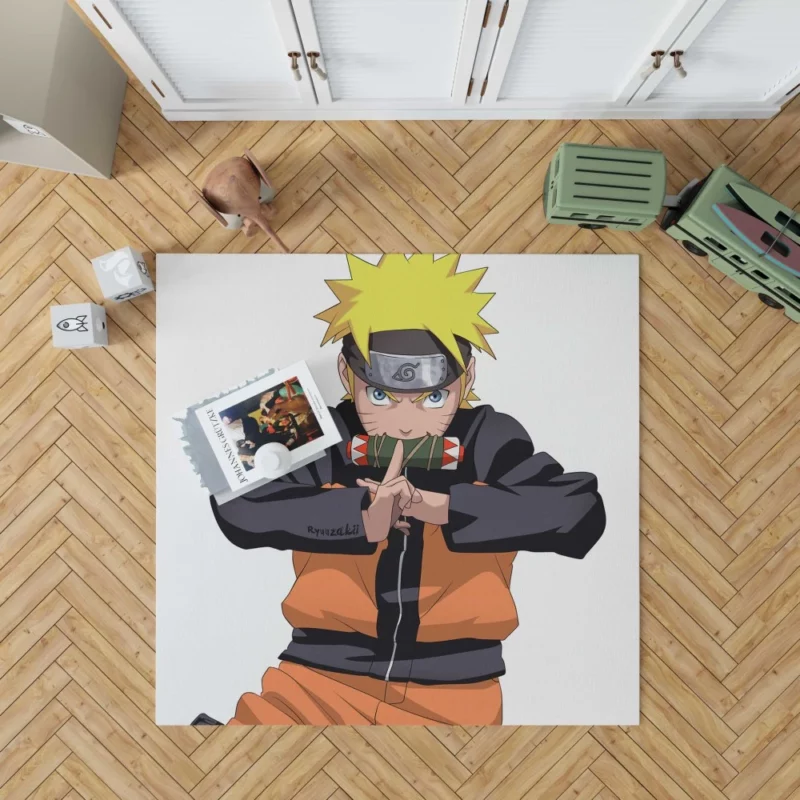 Naruto Timeless Adventure Anime Rug