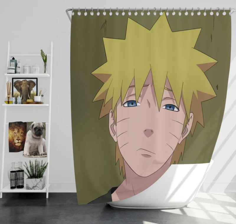 Naruto Trailblazing Saga Anime Shower Curtain