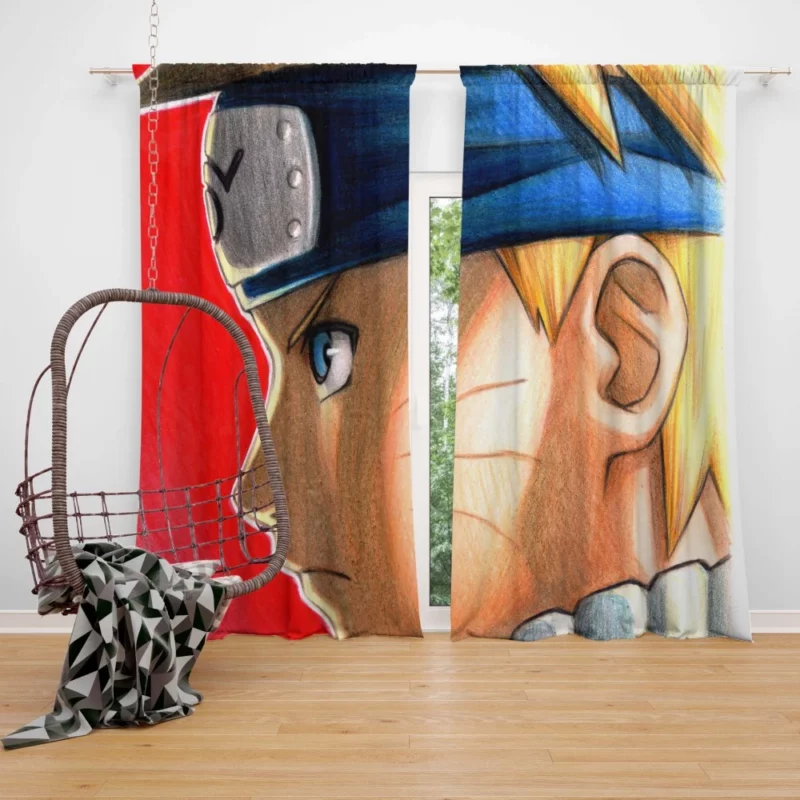 Naruto Unceasing Efforts Anime Curtain