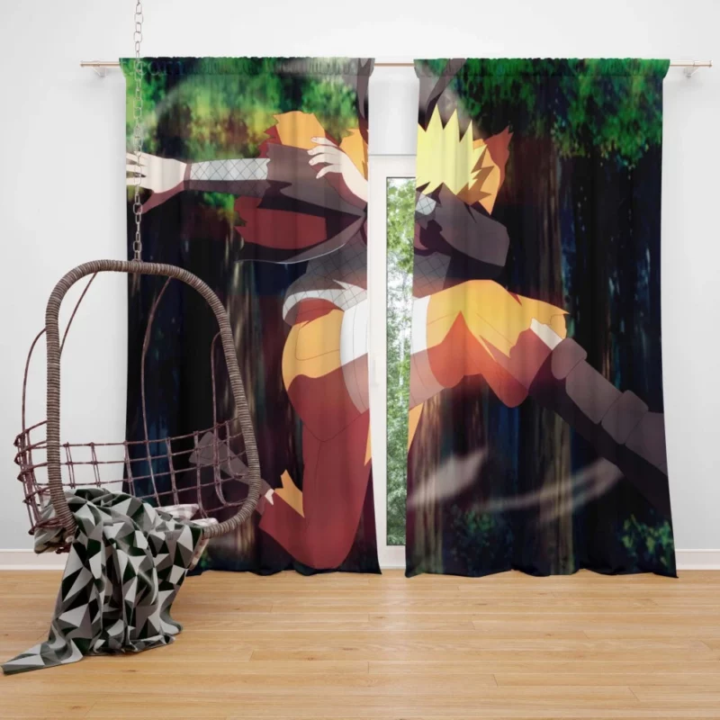 Naruto Undying Courage Anime Curtain