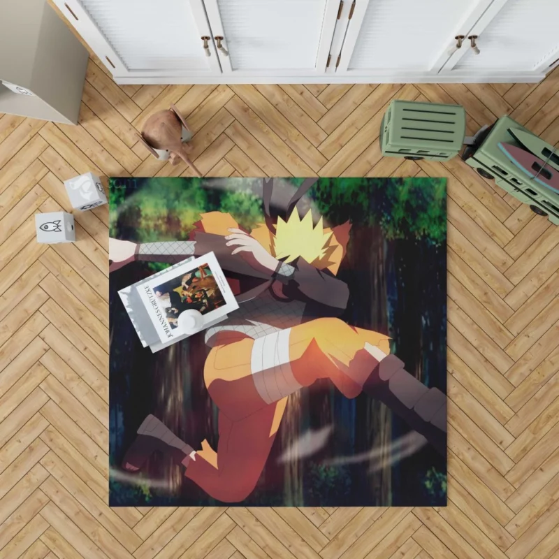 Naruto Undying Courage Anime Rug