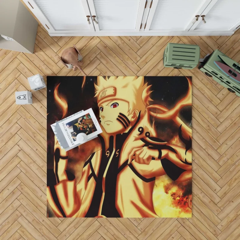 Naruto Undying Legacy Anime Rug