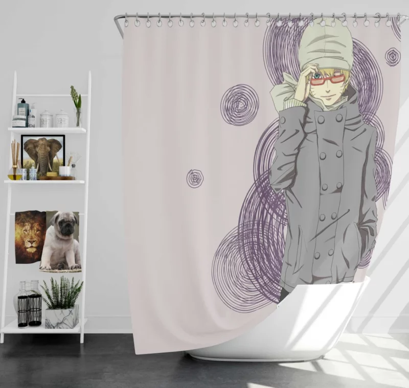 Naruto Unrelenting Determination Anime Shower Curtain