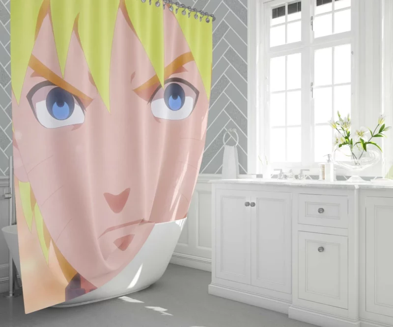 Naruto Unstoppable Quest Anime Shower Curtain 1