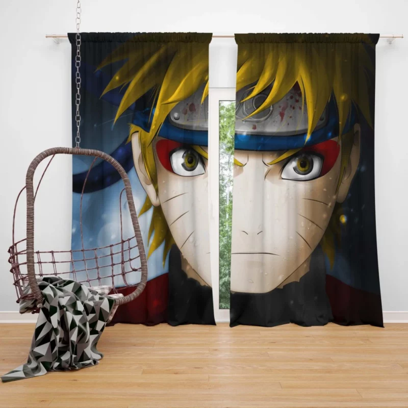 Naruto Unwavering Path Anime Curtain