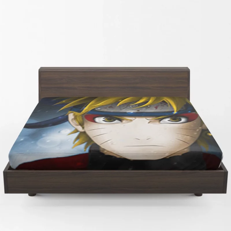 Naruto Unwavering Path Anime Fitted Sheet 1