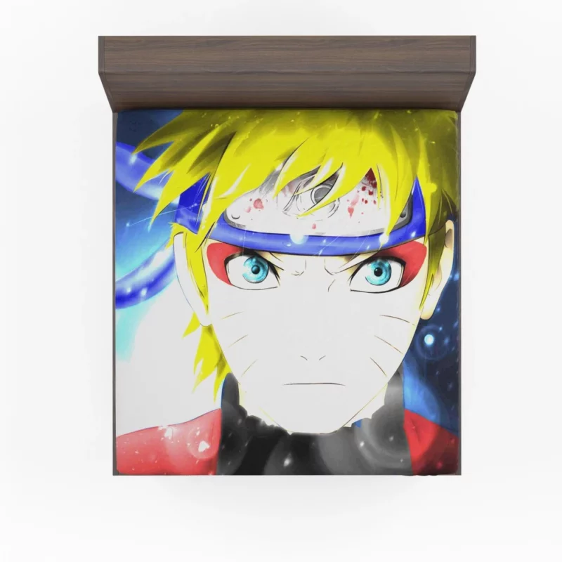 Naruto Unwavering Will Anime Fitted Sheet