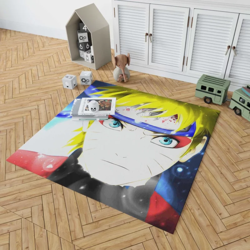 Naruto Unwavering Will Anime Rug 1