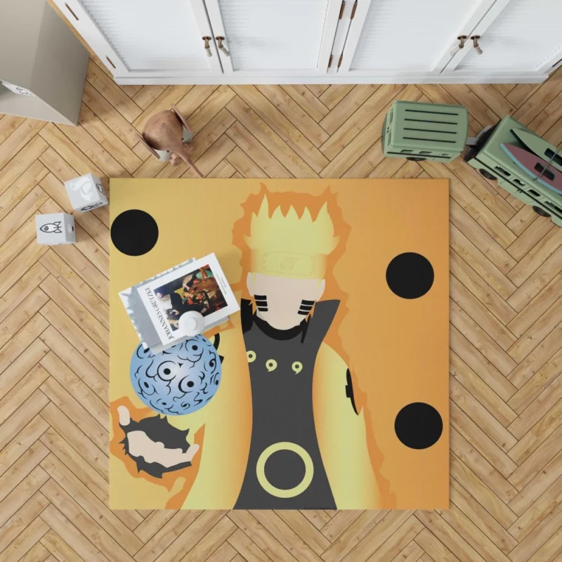 Naruto Unyielding Path Anime Rug