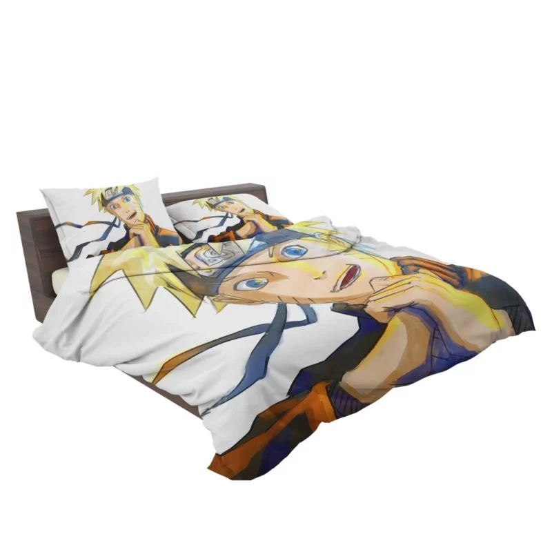 Naruto Uzumaki Blonde-Blue-Eyed Hero Anime Bedding Set 2