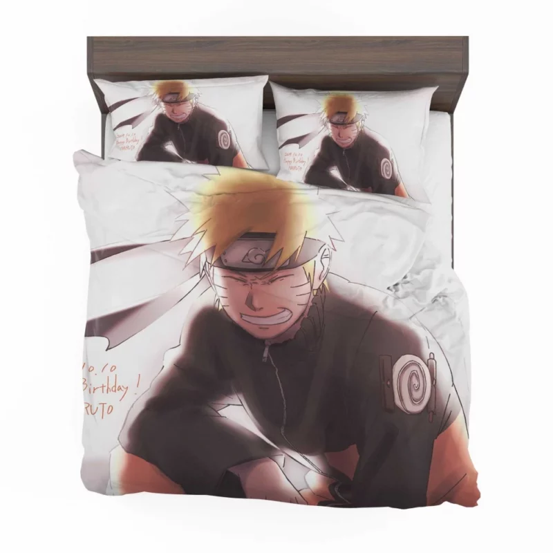 Naruto Uzumaki Endearing Spirit Anime Bedding Set 1