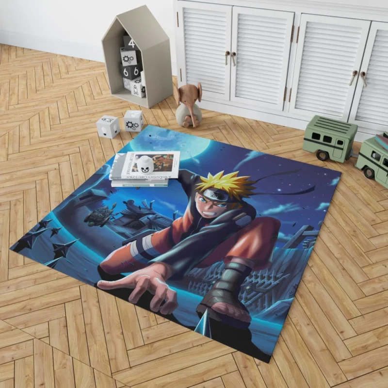 Naruto Uzumaki Eternal Hero Anime Rug 1