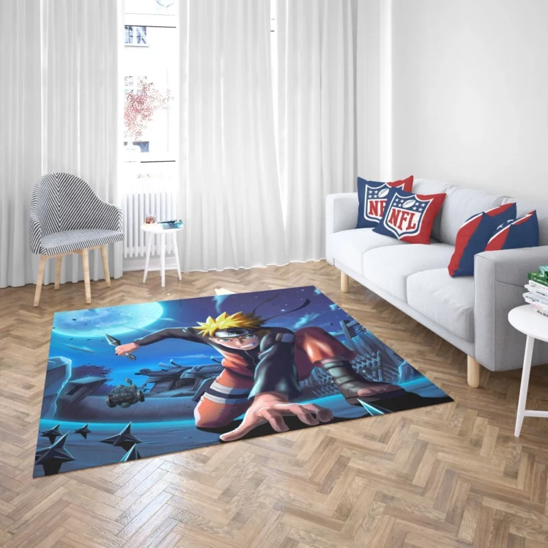 Naruto Uzumaki Eternal Hero Anime Rug 2