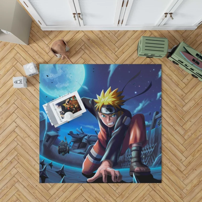 Naruto Uzumaki Eternal Hero Anime Rug