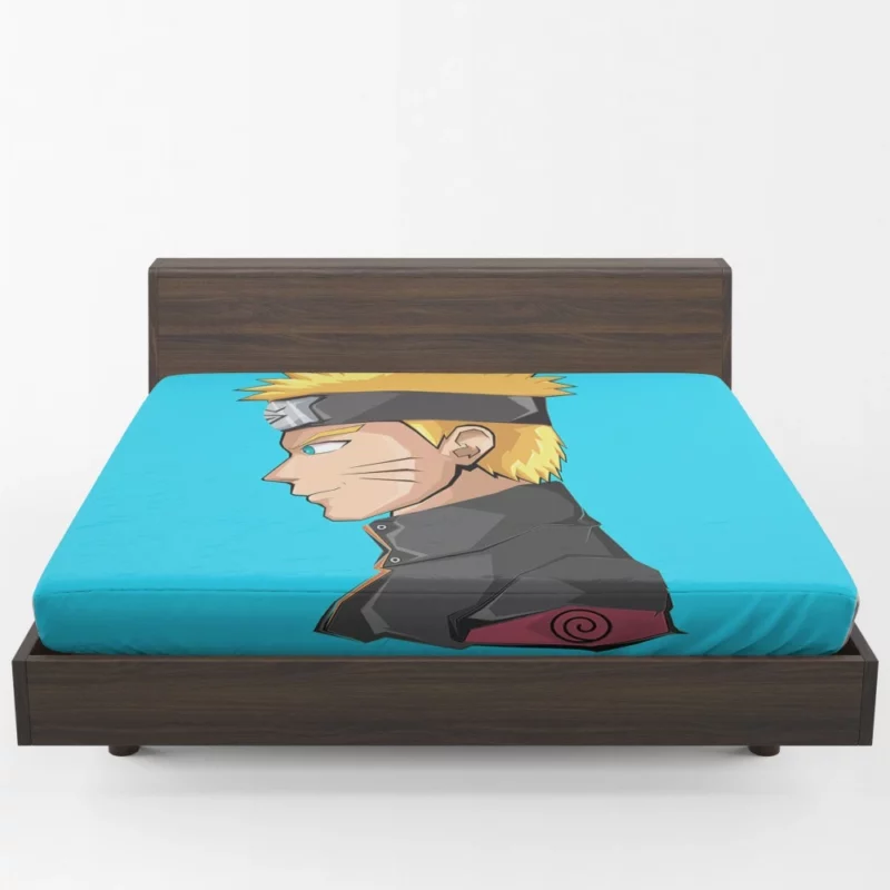 Naruto Uzumaki Inspirational Journey Anime Fitted Sheet 1