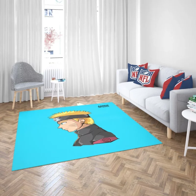 Naruto Uzumaki Inspirational Journey Anime Rug 2