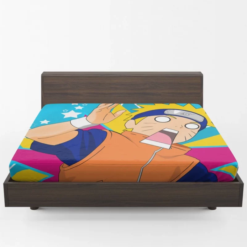 Naruto Uzumaki Trials Anime Fitted Sheet 1