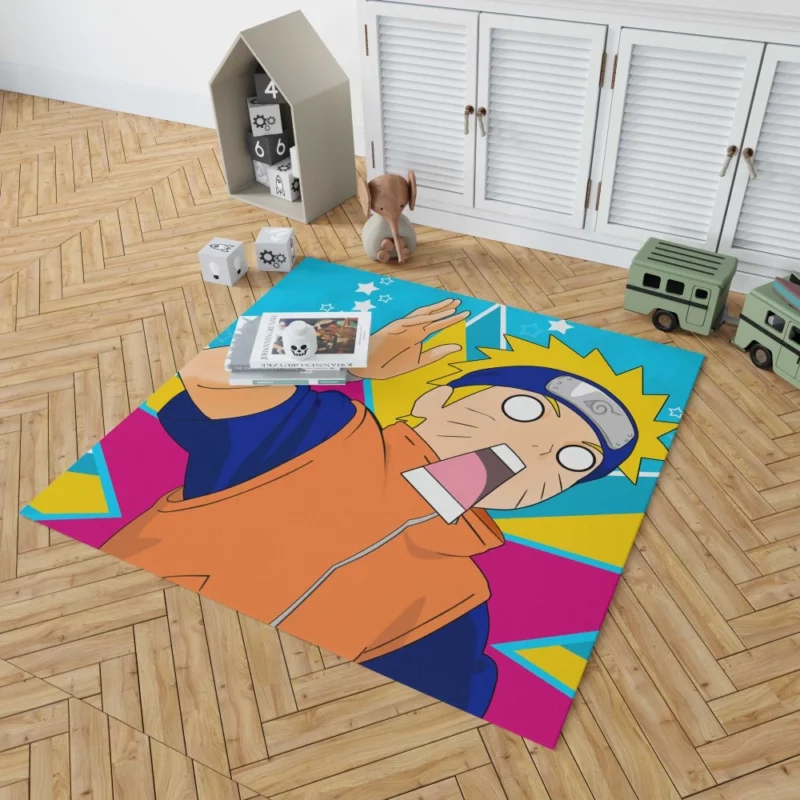 Naruto Uzumaki Trials Anime Rug 1