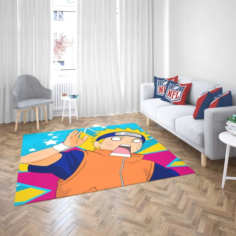 Naruto Uzumaki Trials Anime Rug 2