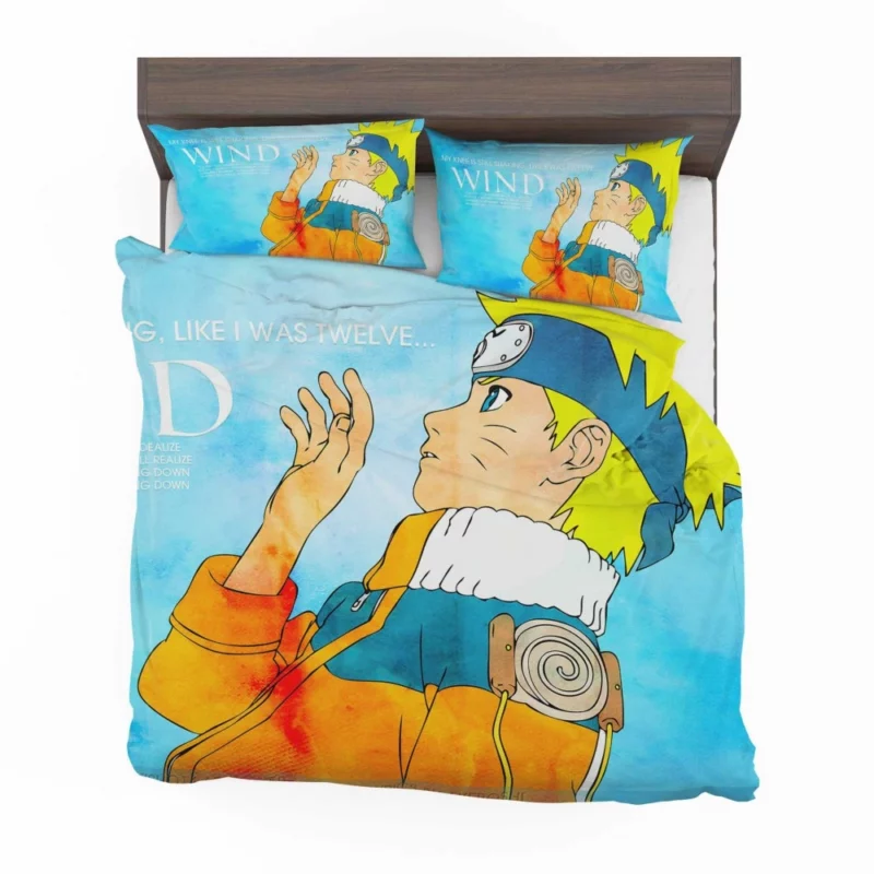 Naruto Windy Reflections Anime Bedding Set 1