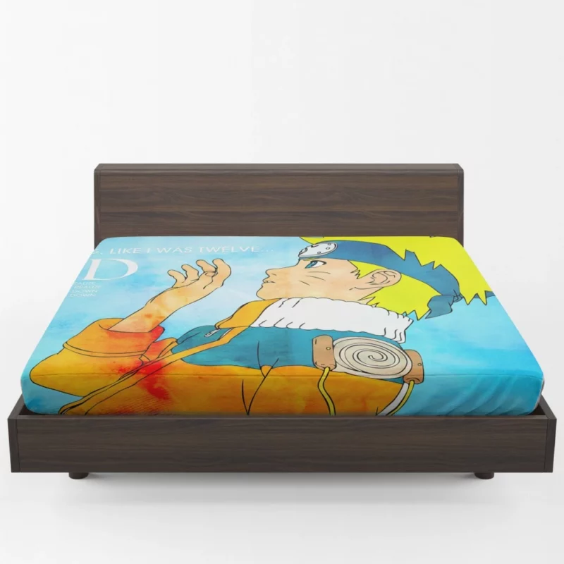 Naruto Windy Reflections Anime Fitted Sheet 1