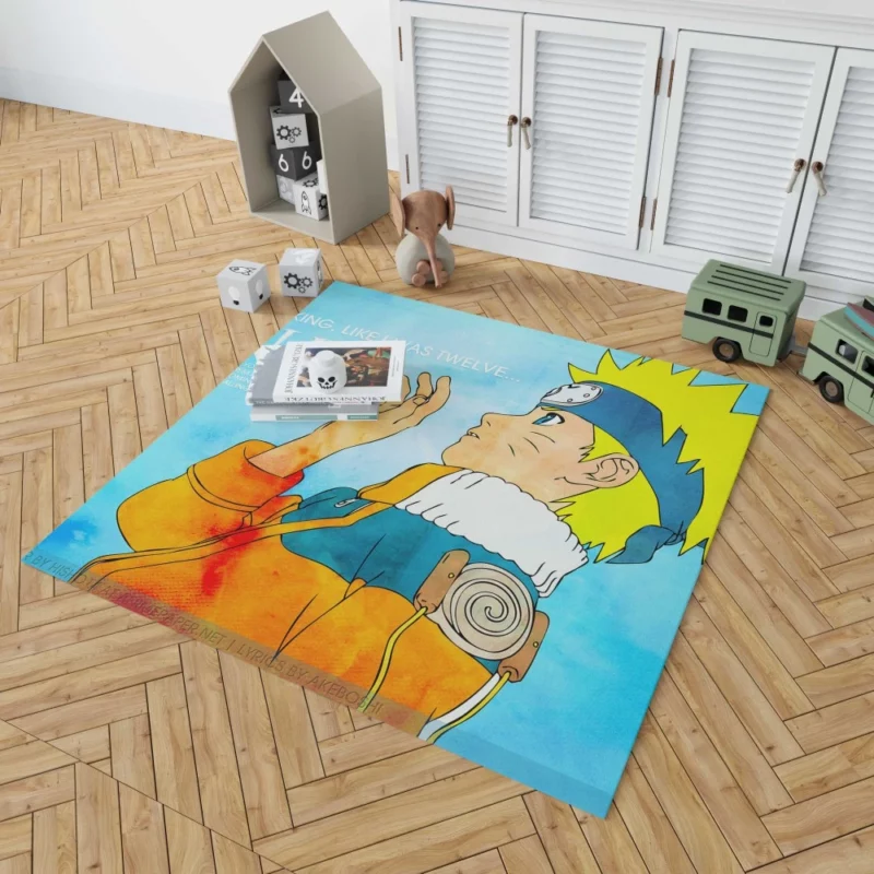 Naruto Windy Reflections Anime Rug 1