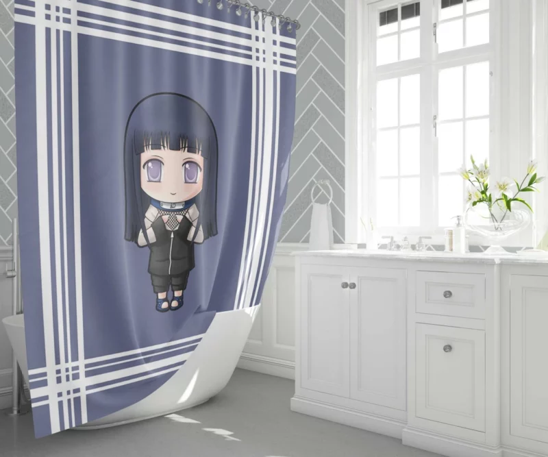 Naruto and Hinata Bound by Love Anime Shower Curtain 1