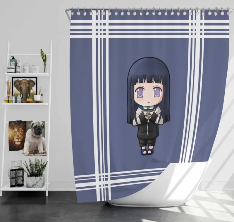 Naruto and Hinata Bound by Love Anime Shower Curtain