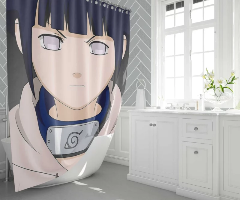 Naruto and Hinata Forever Together Anime Shower Curtain 1