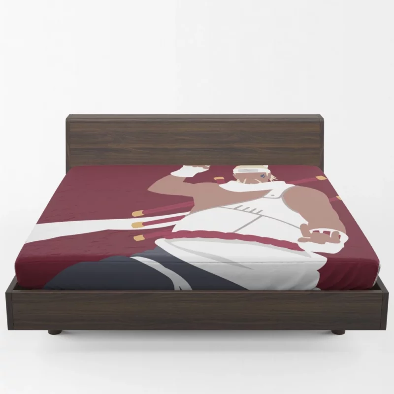 Naruto and Hinata Love Adventure Anime Fitted Sheet 1