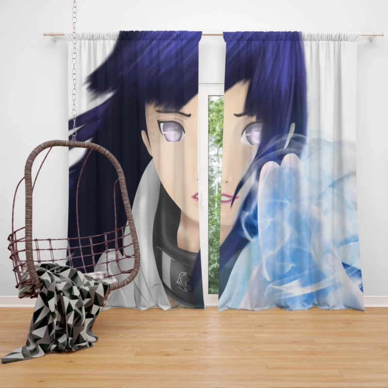 Naruto and Hinata Symbol of Love Anime Curtain