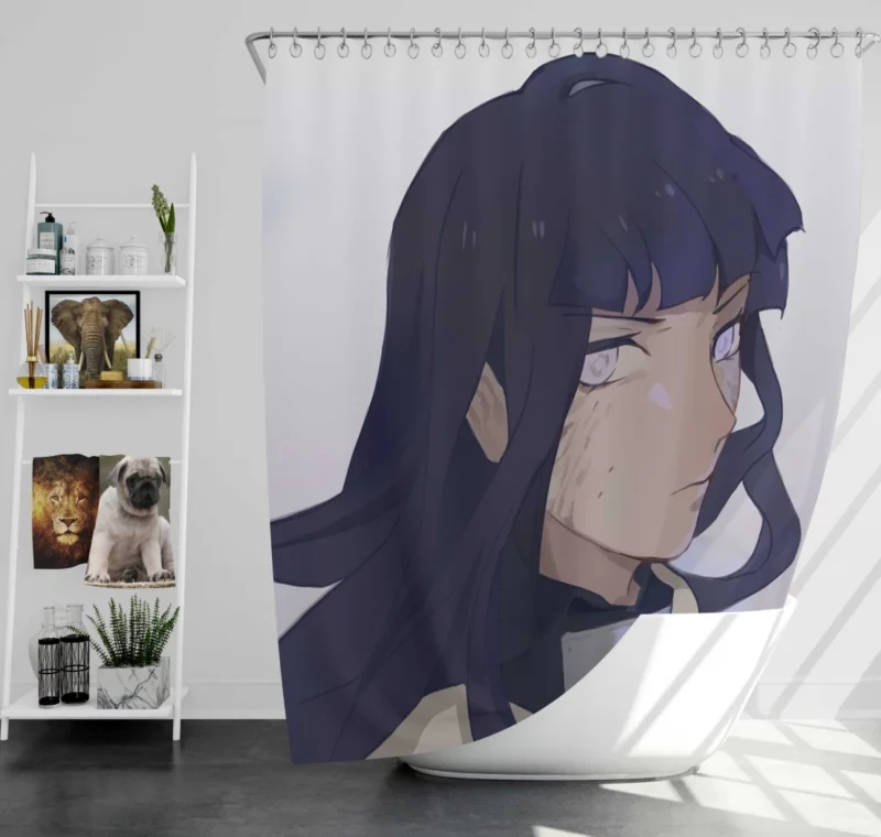 Naruto and Hinata Unbreakable Bond Anime Shower Curtain