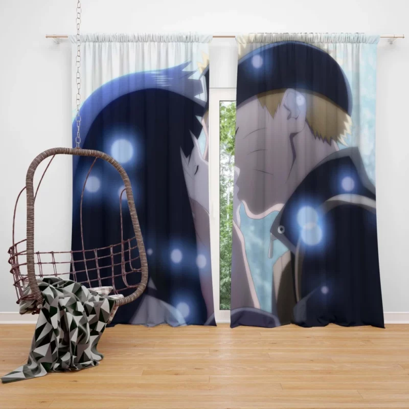 Naruto and Hinata United Love Anime Curtain